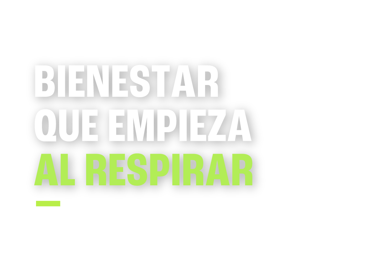 Bienestar que empieza al respirar